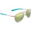 Costa Del Mar Piper Green Mirror Polarized Glass Ladies sunGlasses Pip 126 Ogmglp 58 6s60036 00311 58