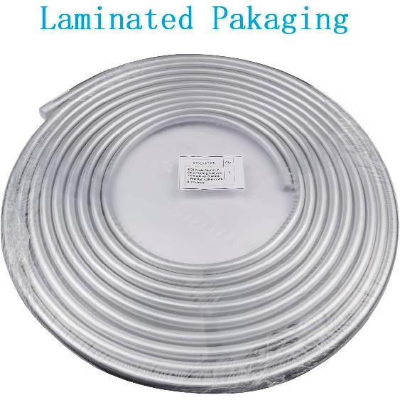 3/8 Fuel Line, 3003 Grade Aluminium Tubing For Brake Line, Metal Gas Line, Refrigeration Equipment, [3/8”OD][L:25FT.][ Wall Thickness:0.035"]