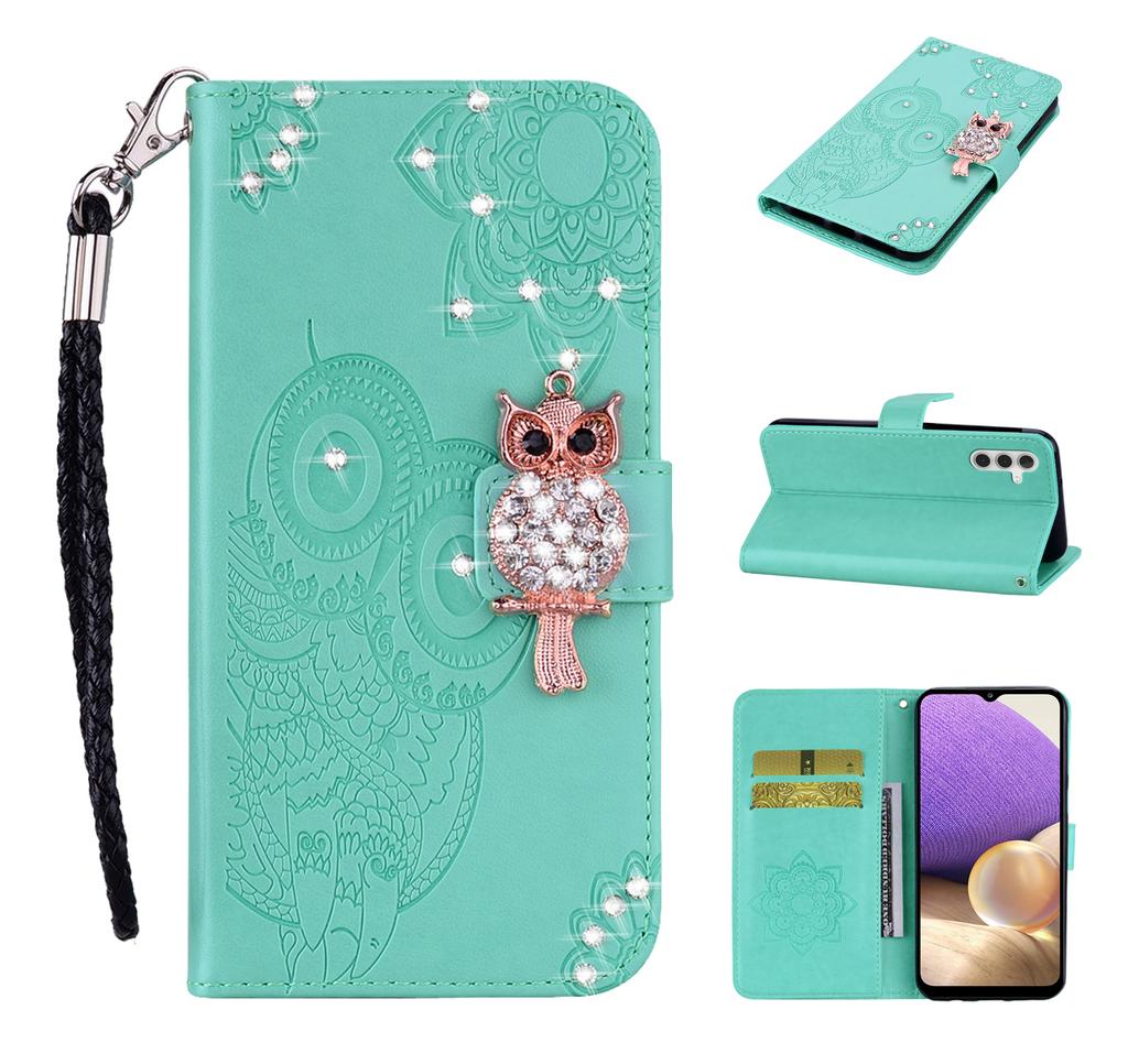 Cute Shiny Wallet Case For Redmi Note 14 13 12 11 10 8Pro iPhone 16E 16 15 14 13 12 11 Pro