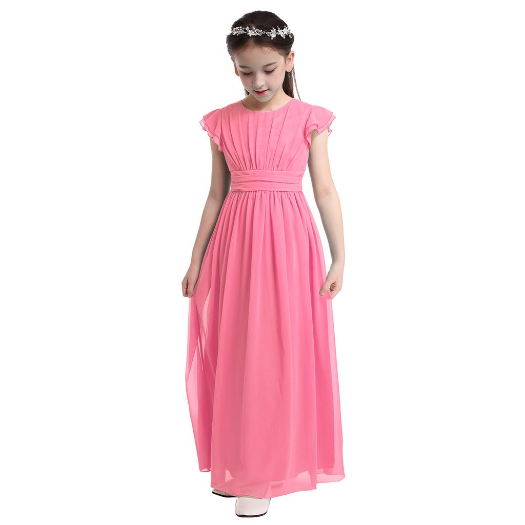 Платье для девочек с цветочным узором