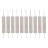 10Pcs Cement Resistor Power Resistance +5percent High Accuracy for Printed Circuit Board 20W(10R)