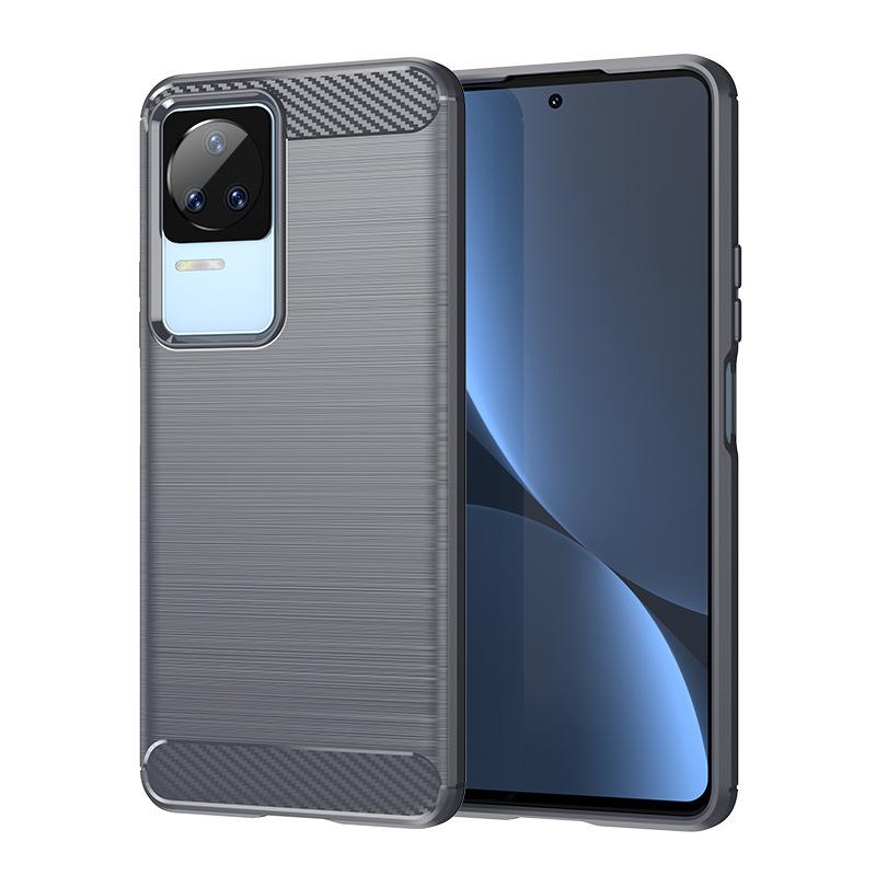 Применимо к чехлу для мобильного телефона Redmi K11S K11/K11Pro защитный чехол матовый мягкий силикон противоударный углеродное волокно всесторонний чехол