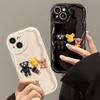 Применимо к чехлу для мобильного телефона iPhone17Pro 16 креативный 15Pro трехмерный 14 кукла 7P Apple 12 противоударный 11 мягкий чехол