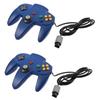 Game Controller - OUTAD - Nintendo 64 N64 - Wired - Blue - Compatible with Mario Kart