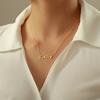 Stainless Steel 18k Personalized Necklace Mother's Day Christmas Gift Mother's Pendant Necklace