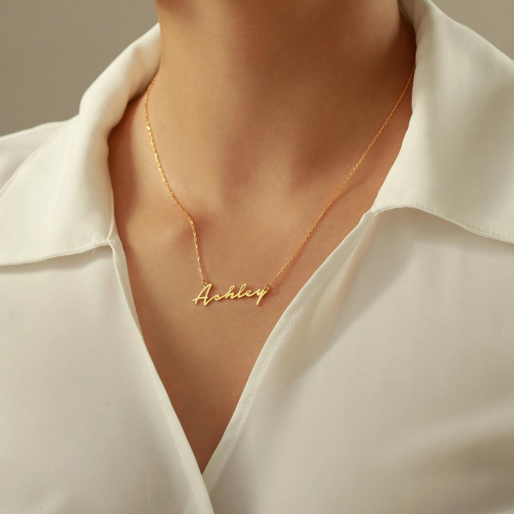 Stainless Steel 18k Personalized Necklace Mother's Day Christmas Gift Mother's Pendant Necklace