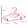10 Pcs Children Hangers Portable Plastic Display Hangers Windproof Hangers Baby Clothing Organizer