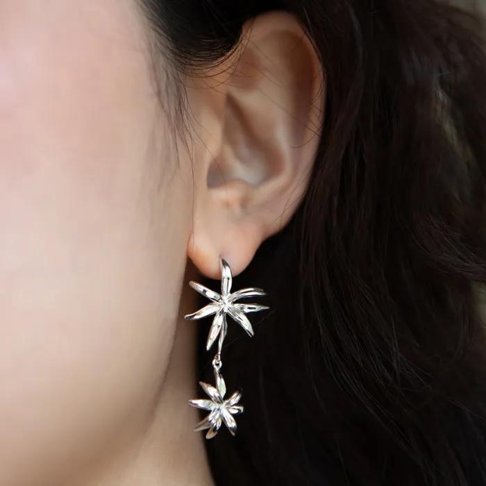 Double Bloom Earrings
