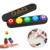 1/2 Sets Korean Traditional Stone Catching Game Hand-Eye Coordination Training Jacks Stone Kids Adults Family Night Party Pebble Grabbing Toy