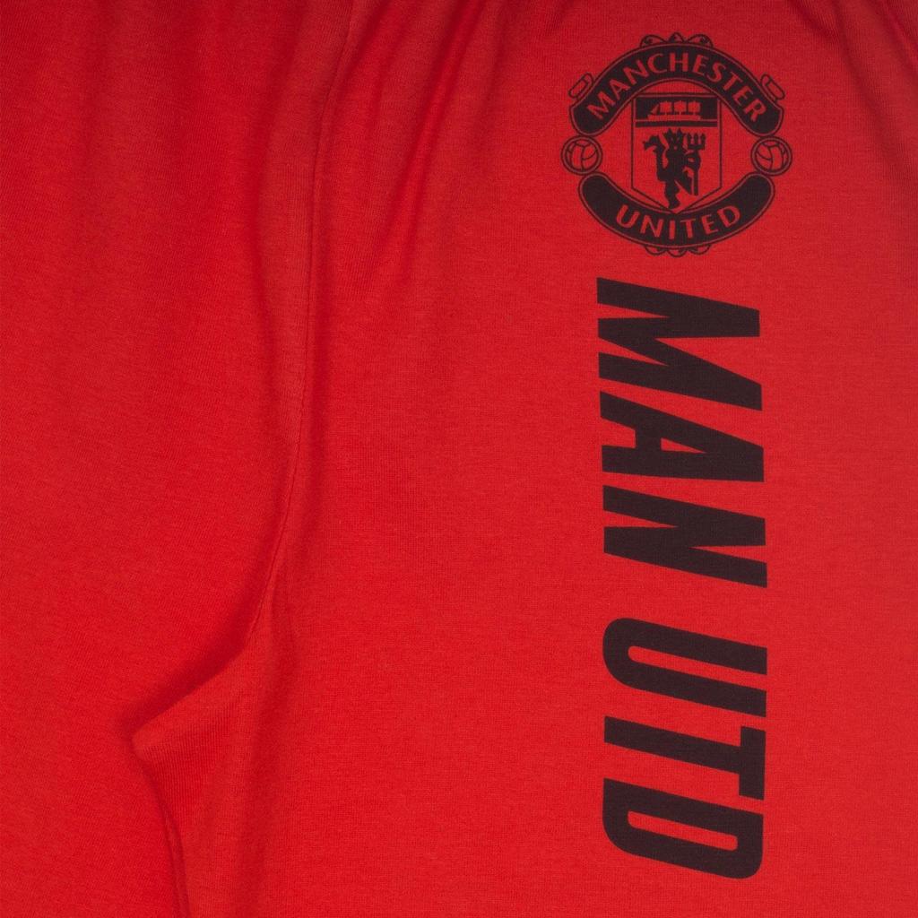 Manchester United FC Boys Graphic Print Long Pyjama Set
