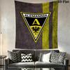 Alemannia Aachen Wall Tapestry Aesthetic Wall Hanging Printed Fabric Blanket Decorative Tapestries for Bedroom Living Room Home Decor
