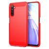 Мягкий чехол для телефона Realme 6 6s из углеродного волокна TPU, прочная противоударная задняя крышка для Real me 6 6S realme6, силиконовый чехол