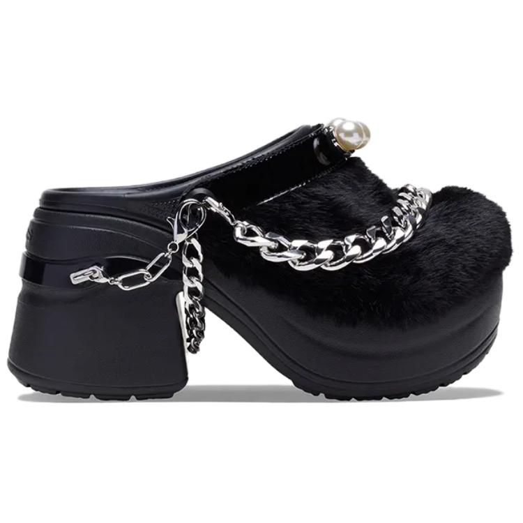 Crocs Шлепанцы-сабо унисекс черные 210683-001