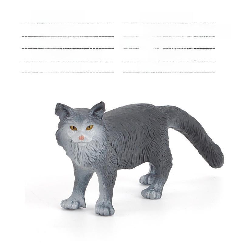 Детский набор игрушек «Черно-белый котенок» — китайские сельские украшения в виде кошечки