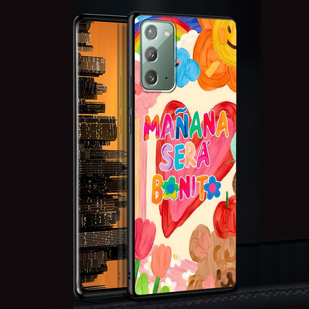 Чехол Karol G Manana Sera Bonito для Samsung Galaxy Note 20 Ultra 8 10 Lite 9 TPU Чехол для телефона Note 10 Plus Черный Мягкий Чехол Funda