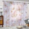 2 шт. HD цифровой Цветочный принт оконная сетка домашний декор стиль decoration гостиная оконная сетка