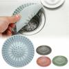 Hair Catcher Durable Silicone Hair Stopper Shower Drain Cover Protector Hair Trap Sink Strainer for Kitchen Bathroom Bathtub