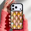 Мультяшный Кот Мороженое Забавное Животное Чехол для Телефона для iPhone 17 16 15 14 13 Pro Max Задняя Крышка для 12 11 Pro Coque