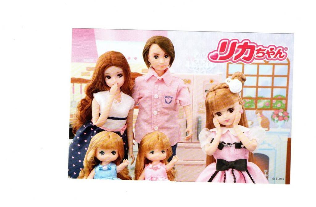 TAKARA TOMY В Йенах Каждая Мгновенная ДоставкаЛикка-тянОткрыткаКукла Ликка-тян50-летний Юбилей9 В наличии100