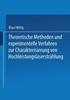 Книга Theoretische Methoden Und Experimentelle Verfahren Zur Charakterisierung Von Hochleistungslaserstrahlung