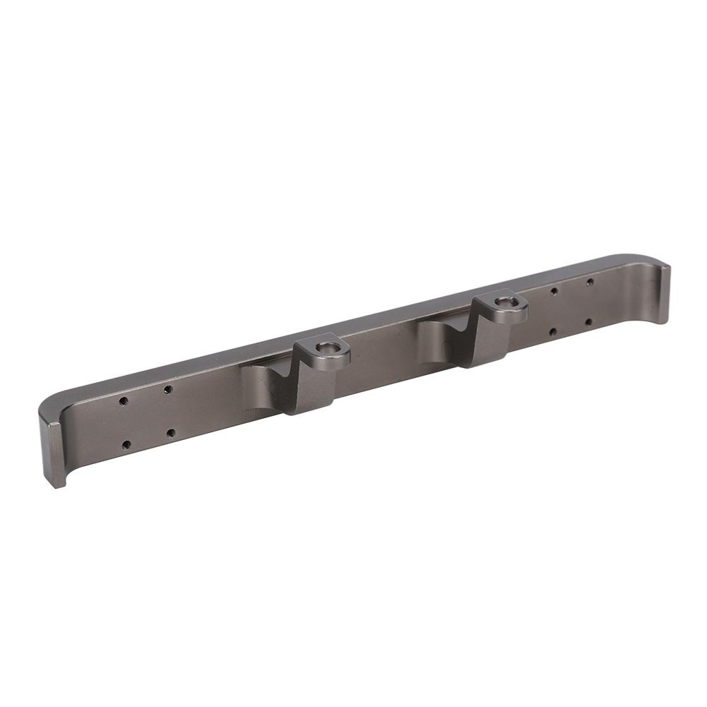 Aluminum Alloy Front Anti Collision Bumper Fit for MN D90 MN-99 MN-91 FJ-45 RC Upgrade Parts(Silver MN-001S )