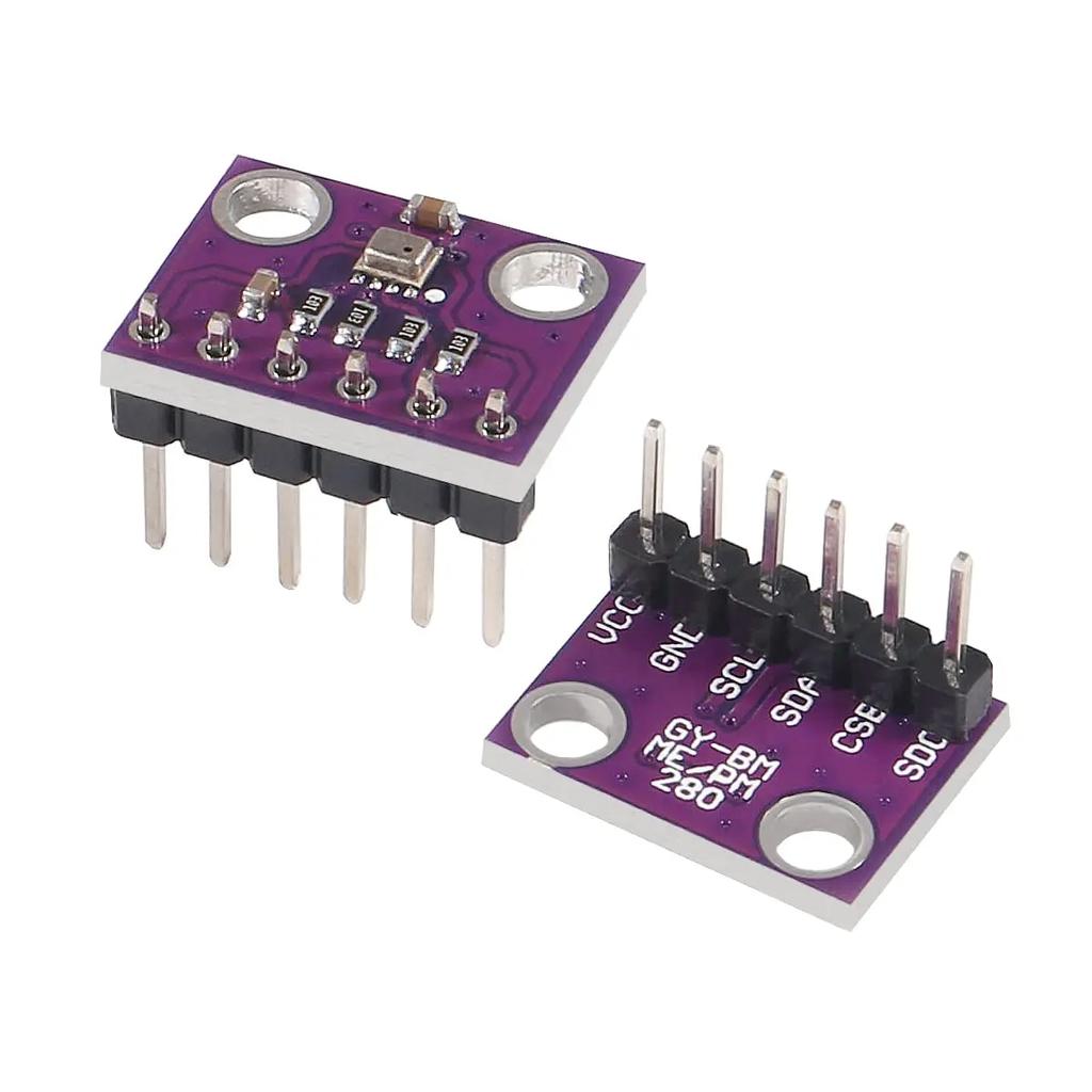 5Pcs BMP280 3.3V High Accuracy Digital Atmospheric Pressure Sensor GY-BMP280-3.3 Temperature Sensor Module