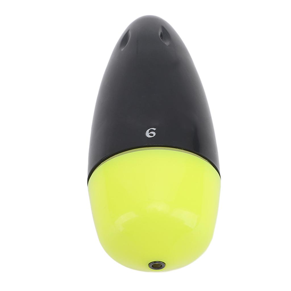 Fishing Float Electronic Luminous Plastic High Stability Night Sea Long Shot Fishing Bobber Yellow