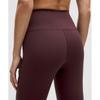 Lululemon Wunder Train High Rise Tight 25  Goodnight Plum
