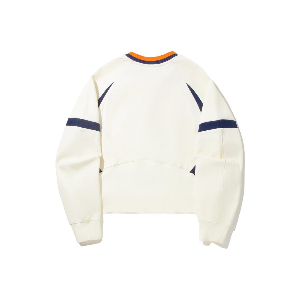 Li Ning Модная спортивная серия Цветной блок Буква Число Мягкий Дышащий Универсальный Свободный Свитшот Женский свитшот AWDVE50-1