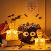 Skull Ghoast Pumpkin Electronic Candle Multicolor Spider Light  Home Decoration