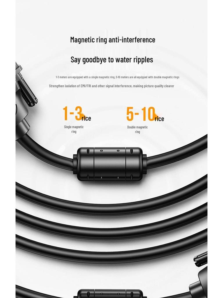 Бескислородный медный кабель DVI высокой четкости для видеокарты настольного компьютера и монитора (24 + 1)