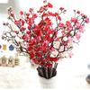 Artificial Flowers Plum Flower Artificial Plants Tree Branch Silk Flowers for Home Party
