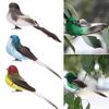 Supplies Home Decorations Lifelike Sparrow Feather Foam Artificial Birds Simulation Animal Model