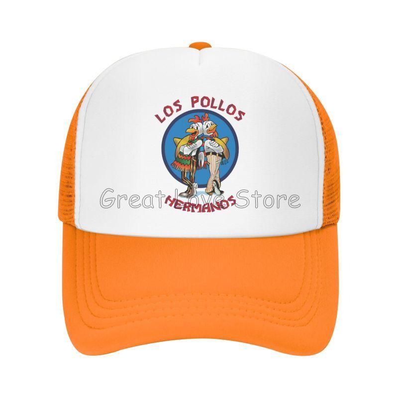 Смешные бейсболки Los Pollos Hermanos для мужчин и женщин, регулируемые, из сериала Во все тяжкие, Братья-курицы, бейсболки, козырьки, кепки-snapback