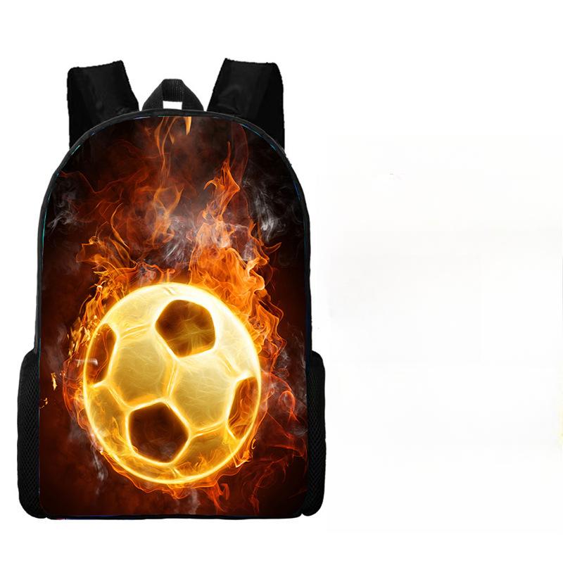 Футбольная школьная сумка для детей начальной и средней школы, мальчиков и девочек, двойное плечо и задняя часть