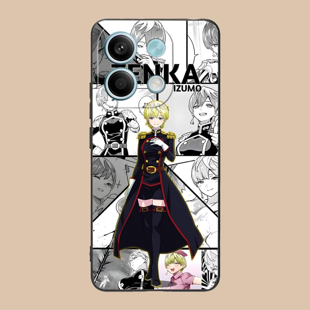 Mato seihei no slave Tenka Izumo Матовый Чехол для Мобильного Телефона для Xiaomi 15 14 13 12 Mi 11 T Ultra Lite Pro S X 5G Цветная Печать