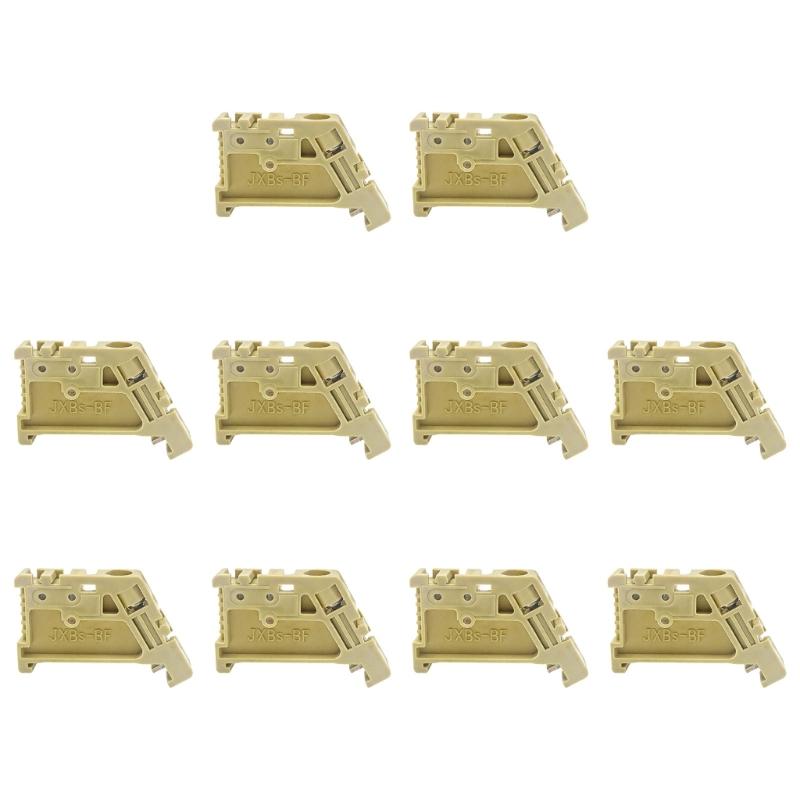 10Pcs EW35 Fast Installation Clip High Strength Nylon Connectors EW35 Snap On Clip Upgrades Suitable for C45 Rail