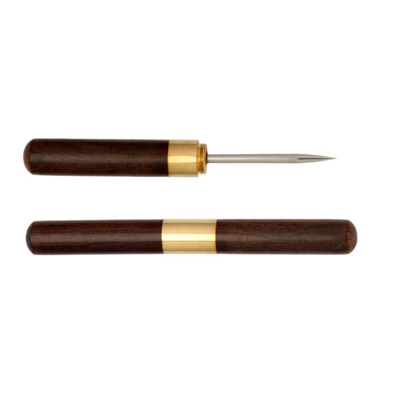 Leather Punching Awl Tool with Protective Lid Leather Craft Punching Awl Tool For Craft Lover And Professional Tailors