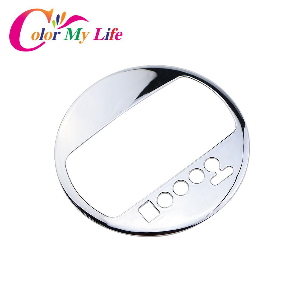 Цвет My Life ABS хромированная крышка панели передач автомобиля ручка переключения передач декоративная наклейка для Kia Sportage R AT 2012 2013 2014 2015