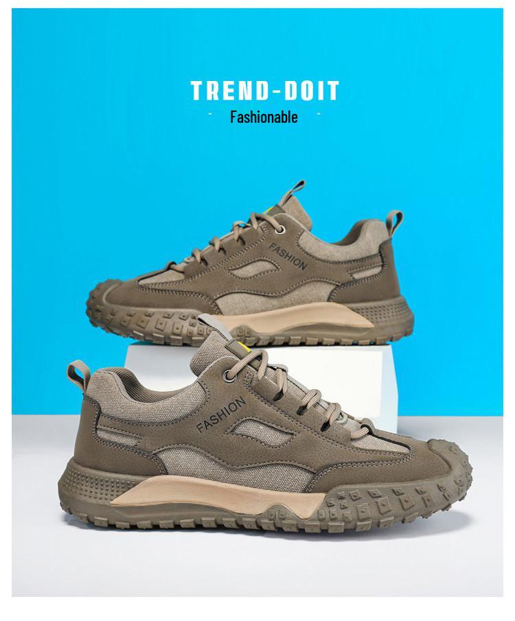 Мужская нескользящая обувь для активного отдыха, пеших походов и альпинизма - Повседневная рабочая обувь и обувь для альпинизма