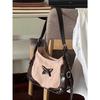 Niche Sweet Cool Fashion Сумка через плечо American Retro Butterfly Сумка двойного назначения через плечо Мотоциклетная сумка Женская