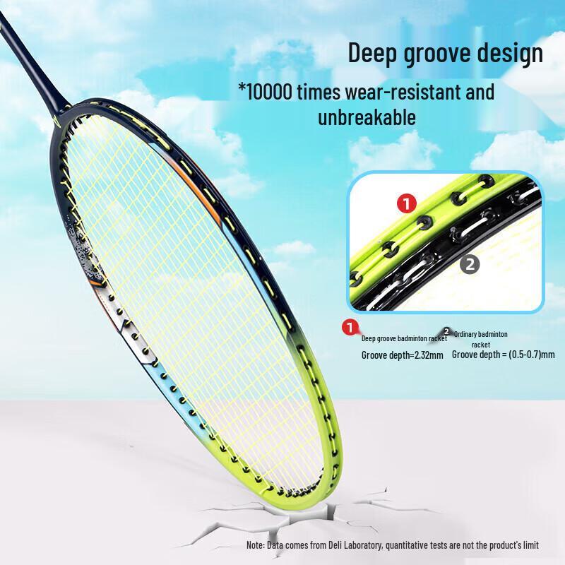 Deli Angnett FH121 Badminton Racket Set
