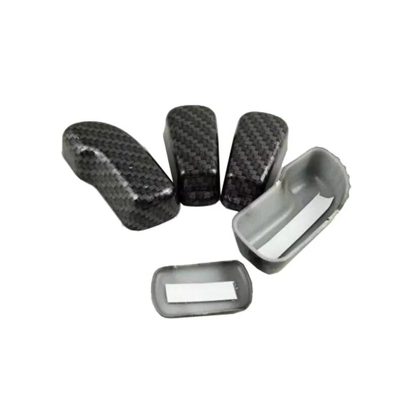 Для Renault Koleos 2017 2018 ABS углеродное волокно стиль ручка регулировки автомобильного сиденья кнопка переключения крышка отделка 5 шт.