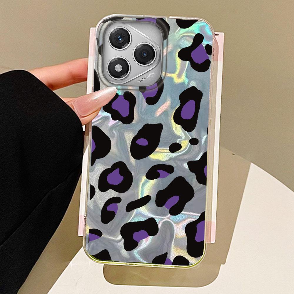 Leopard Print Water Texture Phone Case for Honor 400 200 Pro Magic7 6 5 Lite X9a X9c X8b X8a X8c Shell Silicone Back Soft Cover