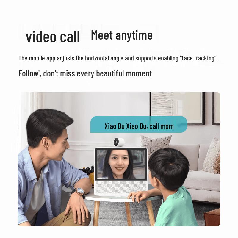 Xiaodu Smart Screen 10M AI Speaker with Pan-Tilt Camera (CN version)