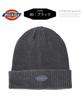 Dickies Пигментированная вязаная шапка, Шапка-бини с отворотом, 81277800 (Япония, Алфавит, Свободный размер, 80: черный)