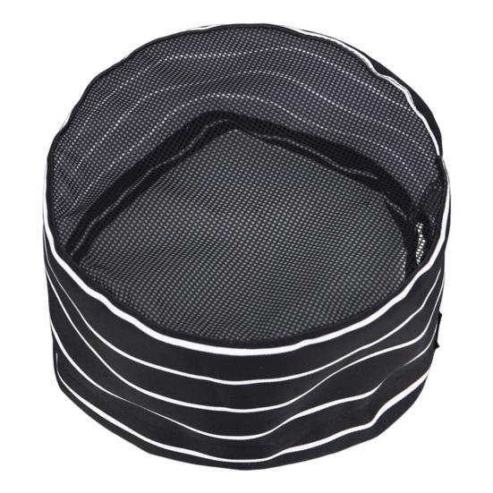 Поварской колпак унисекс для кухни, колпак для ресторана отеля, колпак повара с хорошей воздухопроницаемостью, полый сетчатый верх, рабочая кепка официанта, колпак для повара, мастерская, заводская кепка