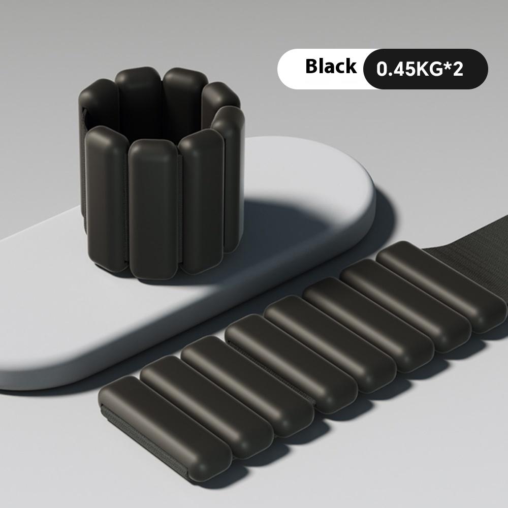 2шт. Браслет для переноски груза, мешок с песком, упражнения для фитнеса, грузоподъемность, бег, запястье, противовес, йога, защита от пота