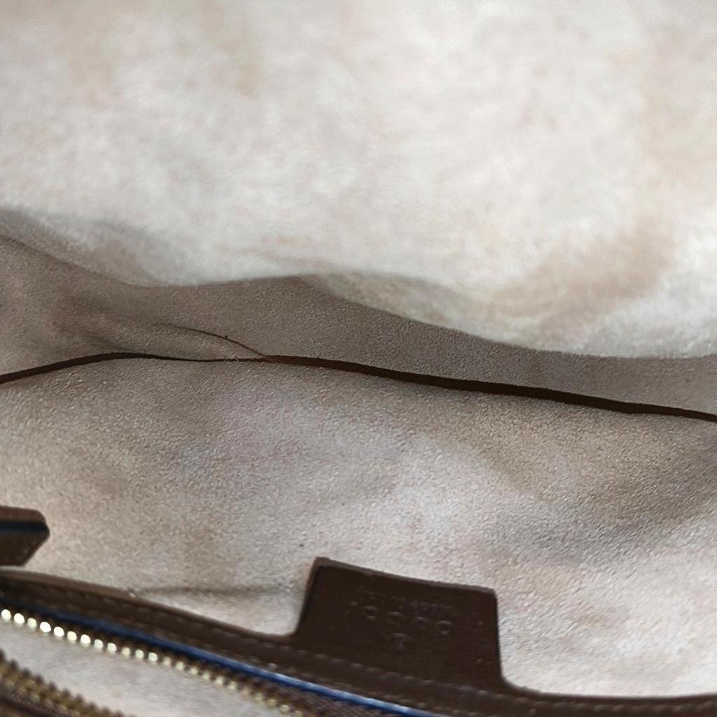 [Pre-Owned] Gucci Horsebit 1955 Small Shoulder Bag 'Beige/Ebony' - Good #1PQTH22