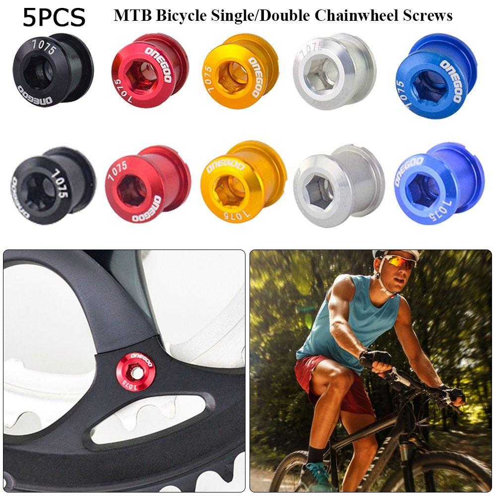 Road Bike Accessories Chainring Wheel Bolt Chainwheel Screws Cycling Crankset Parts Disc Screw